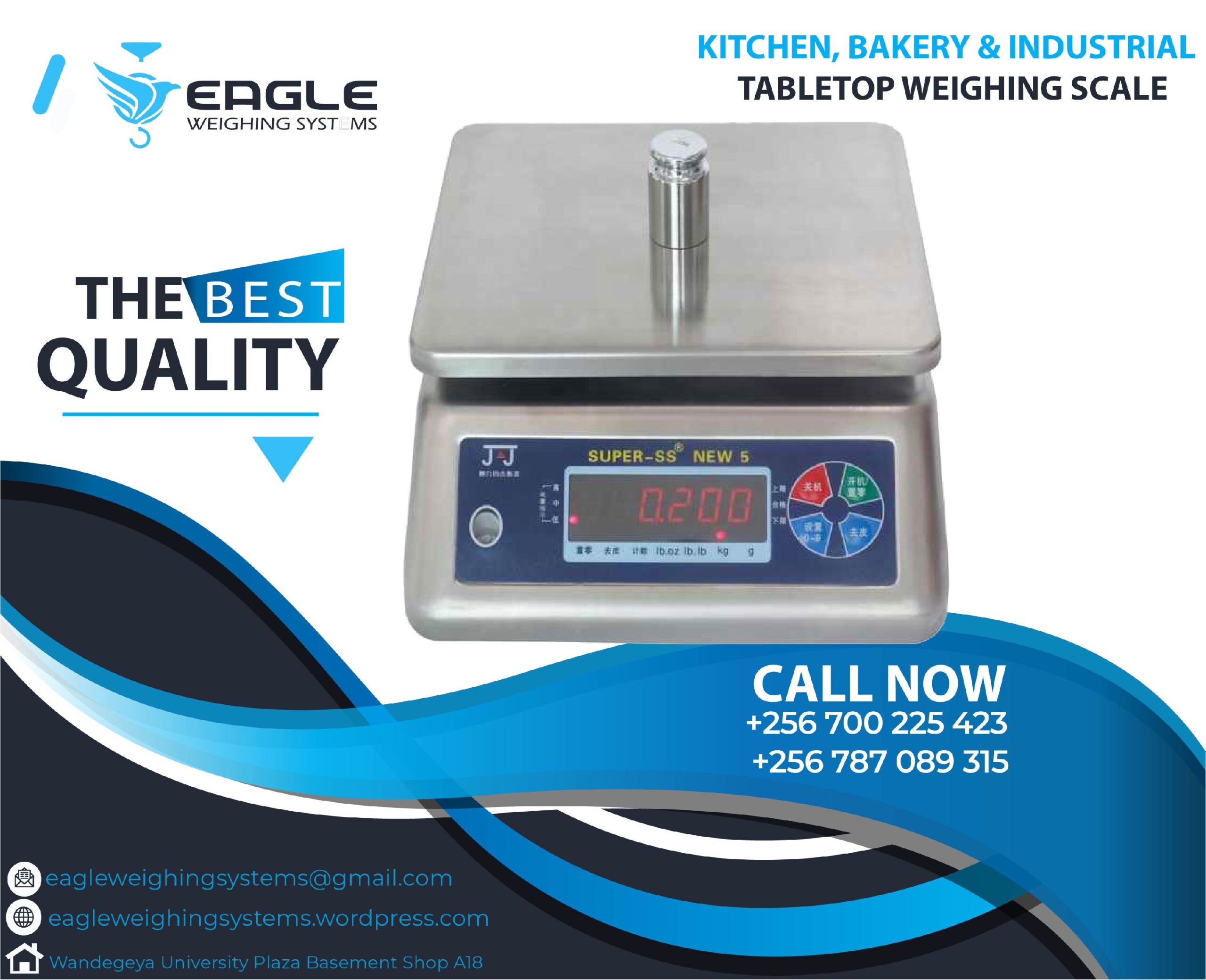 Accurate 3kg-40kg digital table scales Uganda